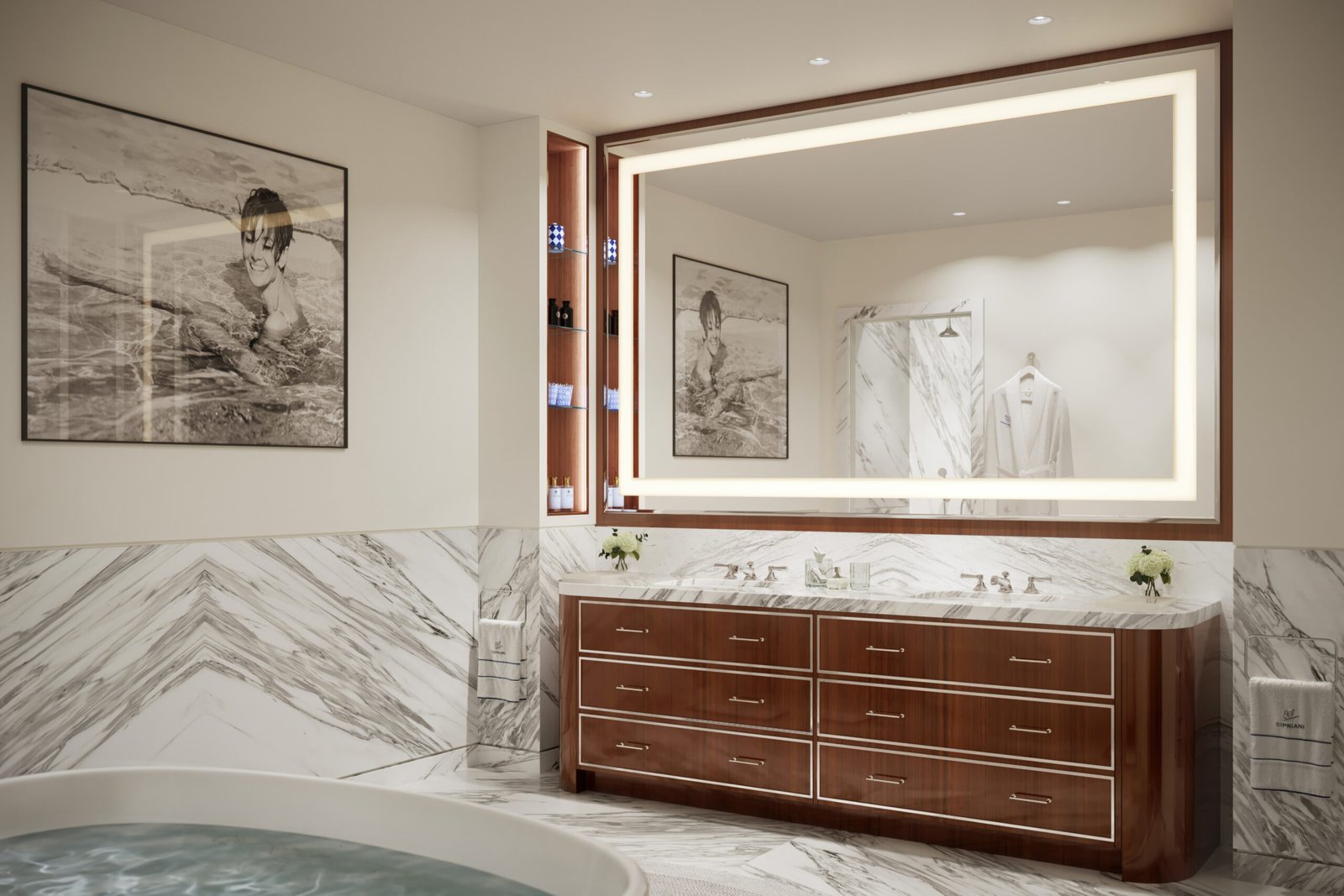 Canaletto Master Bathroom