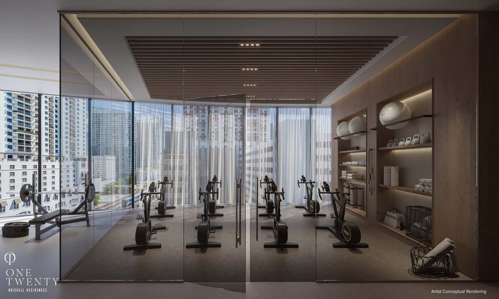 One Twenty Brickell Residences Movement Studio