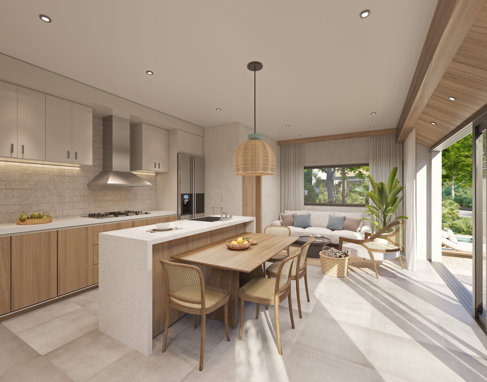 Cocina - Sala Villa C