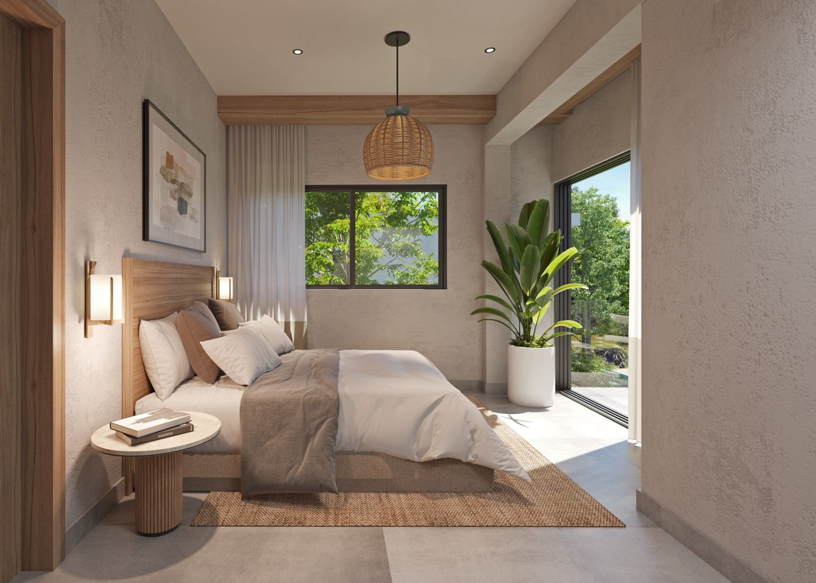 Hab. villa tipo A&B- 3 hab