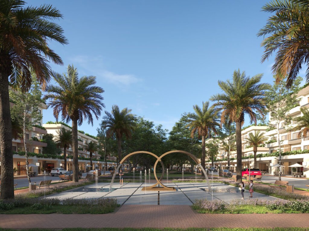 City place entrada cascada